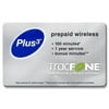 Plus 3 Prepaid TracFone Cellular Phone Card