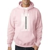 Trendy USA 1088 - Adult Hoodie USA Flag Black Lives Matter Human Rights Sweatshirt 4XL Light Pink