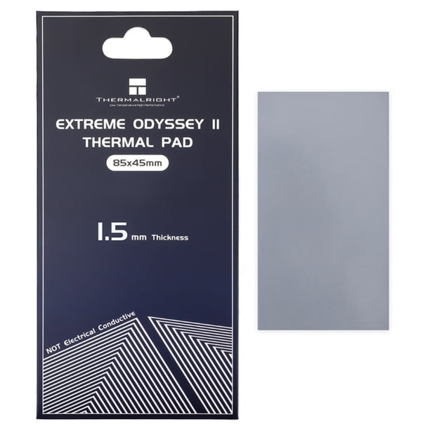 Resistencia térmica 85x5m m del cojín del silicón 14.8W/mk para la tarjeta gráfica de CPU/GPU