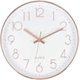 thumbnail image 1 of Reloj de pared grande, moderno, redondo, sin ruido, para sala de estar, oficina y cafetería. Ormromra LF-0046, 1 of 5