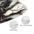 thumbnail image 3 of Sikiie Whimsical Owl On Branch Pillow Covers, Throw Pillow Case Cushion Covers,Cushion for Bedroom,Couch,Home-16"x24", 3 of 6