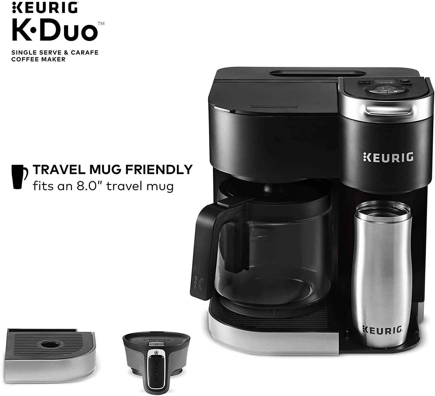 Keurig K Duo 12 Cup Coffee Brewing System Black - Office Depot