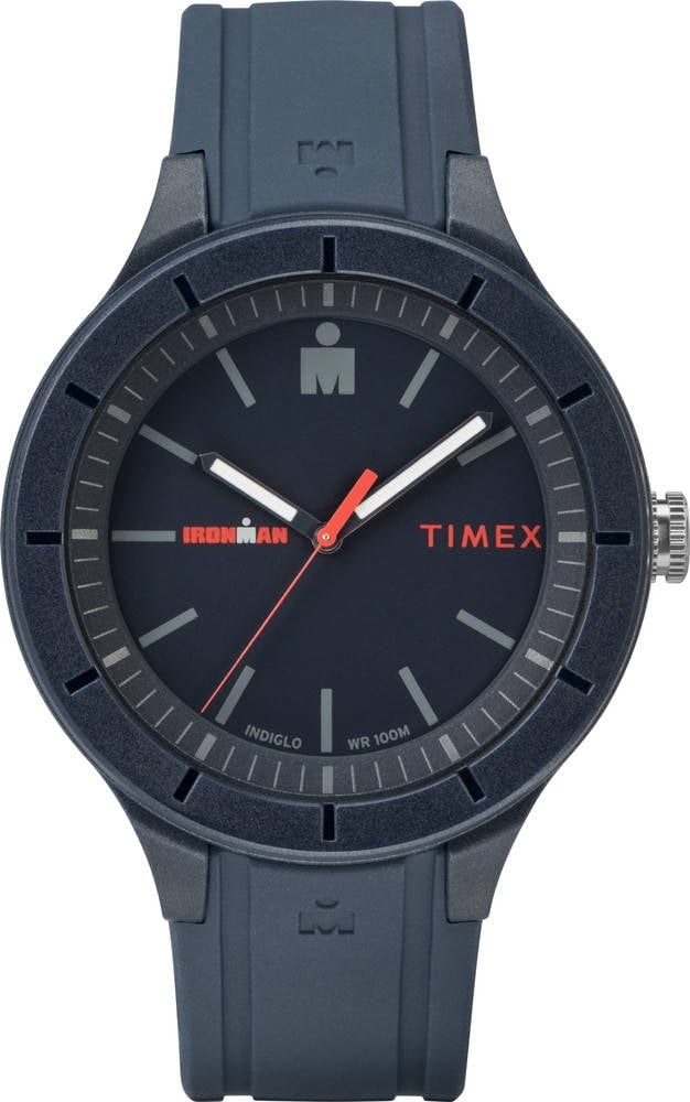 ironman essential 43mm resin strap watch