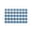 Blue, variant on Welcome Door Mat, Spring Summer Plaid Cotton-Blend Woven Rug, Non-Slip Silicone Base Washable Mat, Porch Decor for Front Door, Entryway, Patio & Home Use