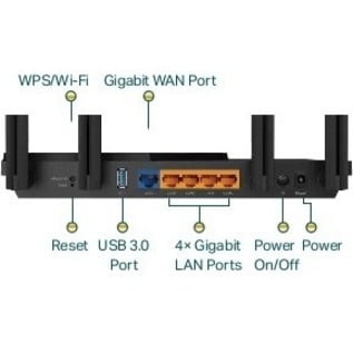 TP-Link, Archer AX55 Wi-Fi 6 Router, 3 Gbps, Gigabit Ethernet