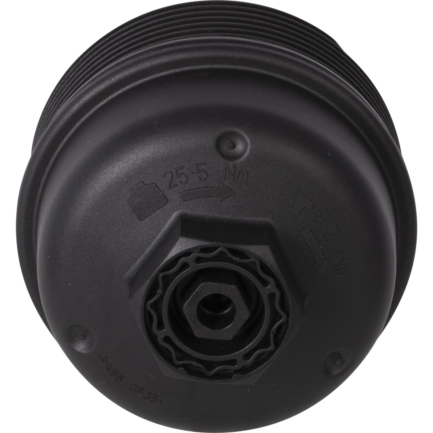 PG Oil Filter Housing Cap CAP8176 | Fits 2015 Volkswagen Passat, Jetta, Golf SportWagen, Golf, Beetle 2.0L; 2015-2016 Audi A3 2.0L