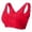 A-Red15, variant on Daisy Bras For Older Women Front Closure Breathable Comfort Wirefree Push Up Bras Everyday Comfort Sleep Bralettes