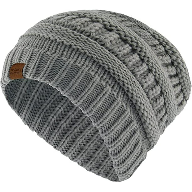 Gorro Market & Layne Beanie Gris Claro