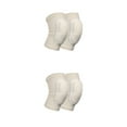 thumbnail image 3 of Rodilleras de poliéster Wosthever 2Conjunto para danza y fútbol Blanco, 3 of 6