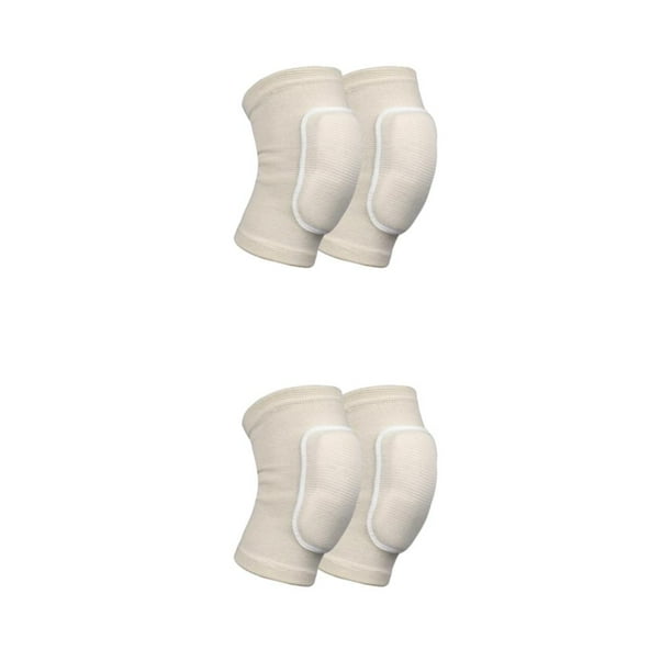 Eigraketly Rodilleras resistentes a los impactos para voleibol y traje de baile Rodilleras Niños Deportes Esponja Fútbol Blanco Como se muestra Blanco Como se muestra 2Conjunto
