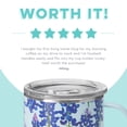 thumbnail image 5 of Swig Life 18oz Travel Mug | Insulated Stainless Steel Tumbler with Handle | Bluebonnet, 5 of 6