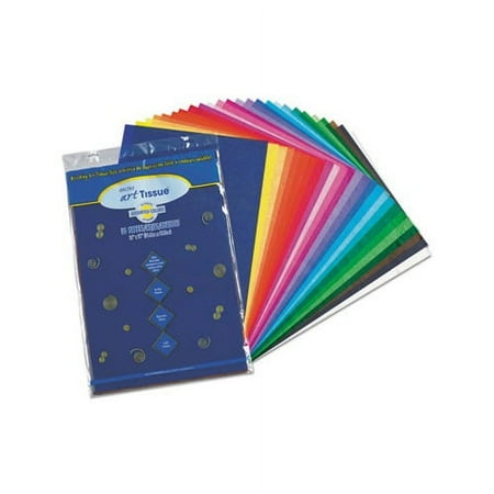 UPC: 0194629088096 | Pacon PAC58520-6 12 x 18 in. Spectra Art Tissue Assorted – 50 Count – Pack of 6