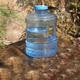 thumbnail image 4 of Camping Water Jug 5 Gallons with Faucet Transparent BPA Free Water Storage Container, Outdoor Water Tank with Handle for Hiking Sports Emergency Drinking Water Supply and Home Use, 4 of 5