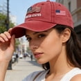 thumbnail image 2 of WKSCLPAI 250 Anniversary Usa Hat 1776-2026 Star Flag Printed Patriotic Hat 250 Year American Anniversary Hat Adjustable Baseball Cap for Men Women, 2 of 9