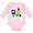 AD-Pink, variant on Inktastic Cute Colorful Train Boys or Girls Long Sleeve Baby Bodysuit