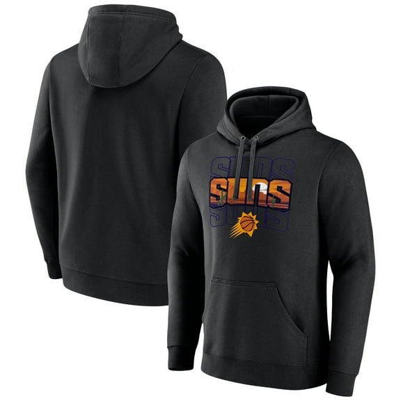 Men's Black Phoenix Suns Announcer Pullover Hoodie