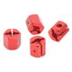thumbnail image 5 of Adaptador hexagonal de 4 Uds. De 12mm, aleación de aluminio, adaptadores de accionamiento de cubo hexagonal de rueda de 12mm para Axial SCX10 90046 para coche D90 1/10 RC, 5 of 8
