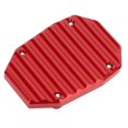 thumbnail image 4 of Kickstand Extender Plate, Side Stand Pad Extension Rustproof  For Motorcycle Red, 4 of 8