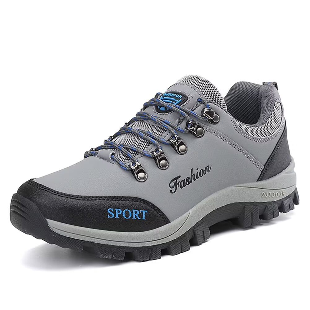 Mens Sneakers Leather Running Shoes Trainers Sneaker Casual Hiking Shoes
