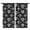 Skeleton and Moon, variant on Blackout Kids Curtains,Sun and Moon Gothic Pattern Children's Insulated Curtains Set Of 2,Bedroom Essentials,Toddler Room Decor 52"x84"