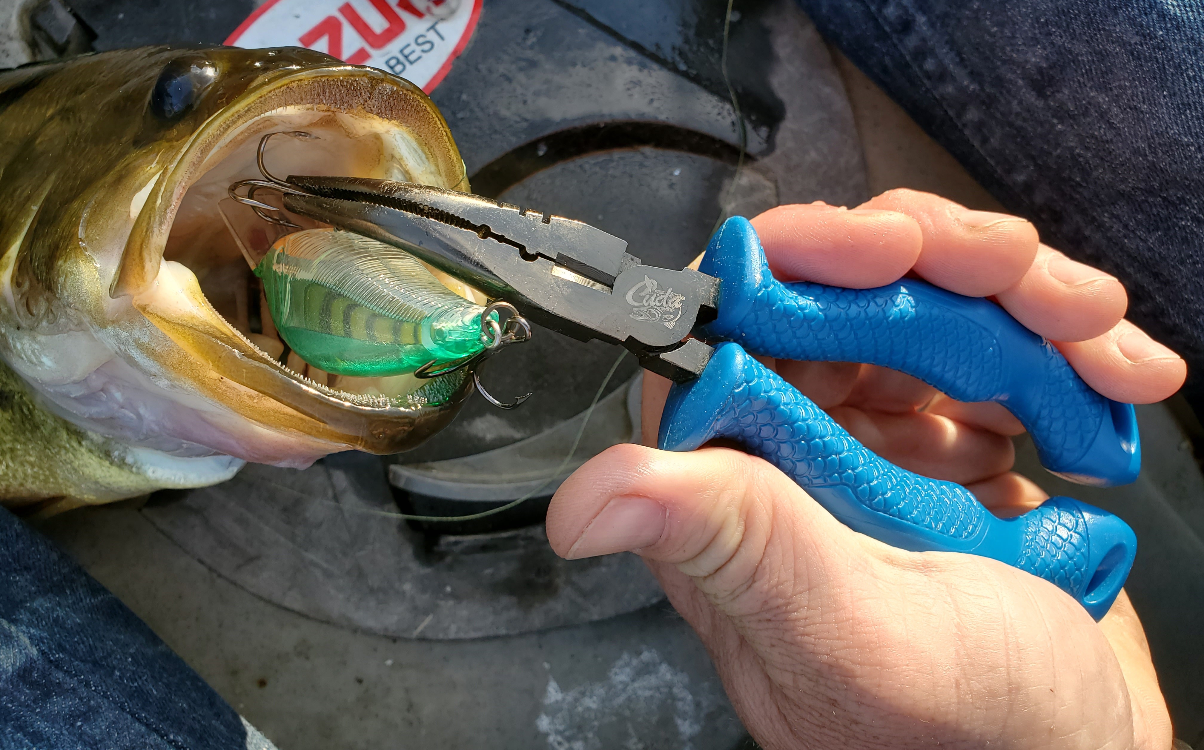 Cuda 7-inch Bent Nose Fishing Plier Multi-Tool photo 3