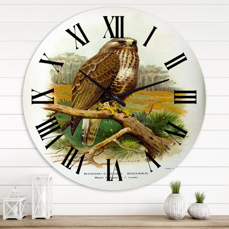Designart 1 in Quartz Traditional Wall Clock