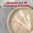 thumbnail image 6 of Smarty Natural Birch Wood Eco-Friendly Disposable Dinner Spoons 600ct, 6 of 7