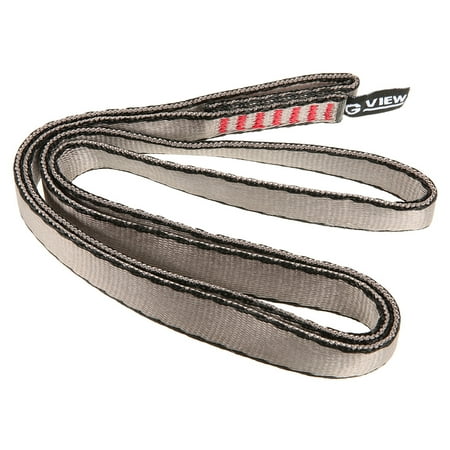 Rescue Rope Runner - 23KN 16mm 60cm/2ft Rope Runner Webbing Sling Flat Strap Belt for Mountaineering Rock Climbing Caving Rappelling Rescue Engineering
