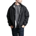 thumbnail image 5 of Men's Waterproof Windbreaker Jacket VOS - Black - 2X-Large, 5 of 5