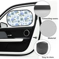 thumbnail image 6 of Yuyamidu Blue Hydrangea Car Window Shade Butterfly Auto Side Window Sunshades Blocks Sun and Heat 2 PCS Vehicle Car Side Window Sun Shield Car Interior Accessories Decor, 6 of 7
