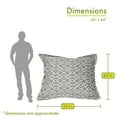 thumbnail image 6 of Majestic Home Goods Athens Indoor / Outdoor Floor Square Pillow, 6 of 6