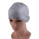 thumbnail image 2 of Gorro de natación deportivo para adultos Funda de gota de agua de silicona impermeable Plata, 2 of 7