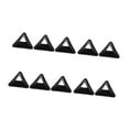 thumbnail image 2 of S SERENABLE 10 Pieces Soccer Triangle Training Cones Practice Lightweight Cross Training Black, 2 of 9