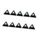 thumbnail image 2 of Conos de entrenamiento Colamx 10 piezas Triangulares de fútbol Negro, 2 of 8