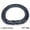 black, variant on Stainless Steel Chain Wrist Cuban Link Bracelet for Men Women, Men's Jewelry, 8.26in
