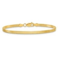 thumbnail image 3 of Primal Gold 10 Karat Yellow Gold 3.0mm Silky Herringbone Chain Bracelet, 3 of 3