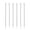Silver, variant on Viski Art Deco Stainless Steel Cocktail Picks for Olives, Set of 4, Gold