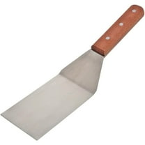 Large Metal Spatula,11.6x2.8 In Griddle Spatula with Wooden Handle for Pancakes,Stainless Steel Turner for Frying,Baking,Cooking