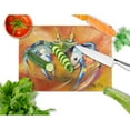 thumbnail image 2 of Carolines Treasures JMK1110LCB Blue Crab Glass Cutting Board Large, 12H x 16W, multicolor, 2 of 2