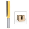 thumbnail image 4 of Straight Router Bit, Hardened Steel Body Anti Shrinkage Design Standard Size High Accuracy 1/2in Shank Flush Trim Bit PTFE Coating  For Woodworking, 4 of 8