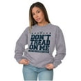 thumbnail image 3 of Dont Tread On Me United States Navy Unisex Plus Size Sweatshirt Brisco Brands 2X, 3 of 5