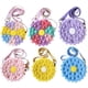 thumbnail image 4 of Push Bubble Coin Purse Silicona Descompresión Juguete Extrusión Bubble Messenger Bag Para Amante Y Hermana seitruly AP008187-03, 4 of 6
