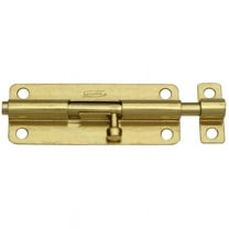 National Hardware N151-761 Barrel Bolt Steel Brass