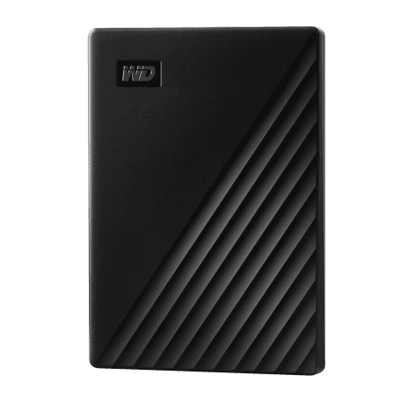 Western Digital 4TB WD My Passport, Portable External Hard Drive HDD, Black - WDBPKJ0040BBK-WESN