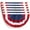 Pattern C-6, variant on USA Patriotic Bunting Fan Flags 1.5x3 Ft Banner American Independence Day 4th of July Veterans Day Decorations Celebration Stars Party Supplies for Home Balcony Decor (Pattern C-6)
