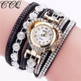 thumbnail image 2 of Pulseras para mujer, regalos para mujer CCQ Reloj de pulsera analógico de cuarzo con esfera de cristal y diamantes de imitación vintage para mujer, 2 of 5
