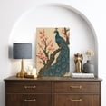 thumbnail image 2 of Canvas Print Peacock Wall Art Japandi Decorative for Living Room Bedroom - 24"x36", 2 of 8