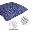 thumbnail image 4 of Throw Pillow Covers, Blue Glitter lightning J Soft Square Pillow Cases with Invisible Zipper for Couch Bed Sofa, Farmhouse Fall Home Decor 20"x20", 4 of 7