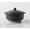 Black, variant on Swadeshi Blessings Clay Pot for Cooking/ Earthen Handi with Lid, 2.5Liters