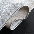 thumbnail image 5 of SAFAVIEH Parker Orval Distressed Polyester Area Rug, Grey/Ivory, 8' x 10', 5 of 8